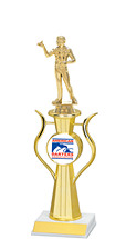 13" Achievement Trophy with ADA Emblem and Figure