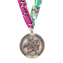 Small Gymnastics - Female - Laurel Wreath Gymnast Medal