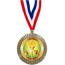 Dance Medal - Dance Star Medal with Emblem