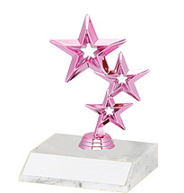 DINN DEAL! Dance Trophy with Pink Figure