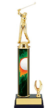 Golf Trophy - 11-13" 1 Eagle Trophy