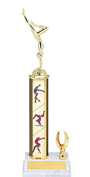 Gymnastics Trophy -  1 Eagle Column Trophy