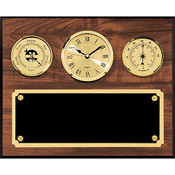 Barometer, Clock, & Thermometer Plaque