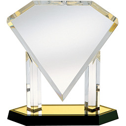 12" Acrylic "Diamond" Award