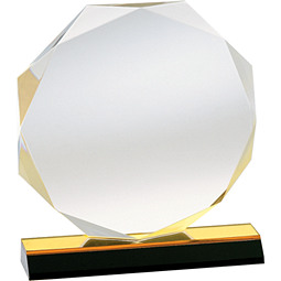 Octagonal Acrylic Award