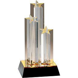 5 3/4 x 11 3/4" Acrylic "Grandeur" Award
