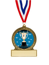 Achievement Medal -  2 3/4"