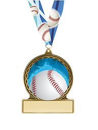 Lightweight Kid-Approved Baseball Medal