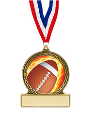 Football Medal - 2 3/4"