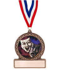 2 3/4" Drama Medal of Triumph