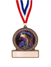 2 3/4" Fish Medal of Triumph