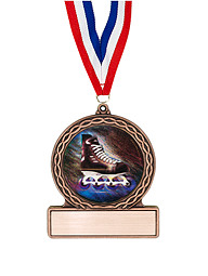 2 3/4" Inline Hockey Medal of Triumph