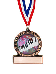 2 3/4" Piano Medal of Triumph