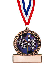 2 3/4" Racing Medal of Triumph