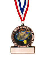 2 3/4" Tennis Medal of Triumph