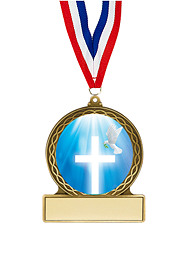 Religious Medal - 2 3/4"