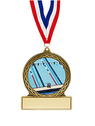 Swim Medal - 2 3/4"