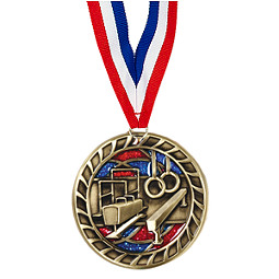Gymnastics Glitter Medal