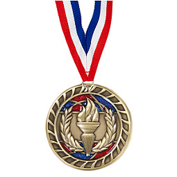 Victory Glitter Medal - 2 1/2"