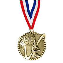 2" Science Victorious Medal with Ribbon