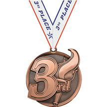 3rd Place Medal with Ribbon
