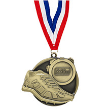 Track Medal - Cast Track Medals with Ribbon