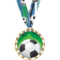 Soccer Medal - Sports Star Series Soccer Medal