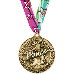 Dance Medal - Small Dance Medal with Ribbon