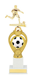 Soccer Trophy - Large Soccer Triumph Riser Trophy