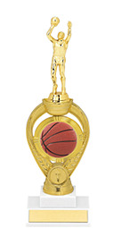 Basketball Trophy - Medium Basketball Triumph Riser Trophy