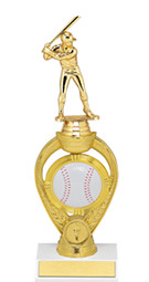 Baseball Trophy - Small Baseball Triumph Riser Trophy