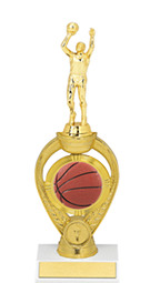 Basketball Trophy - Small Basketball Triumph Riser Trophy