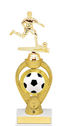 Soccer Trophy - Small Soccer Triumph Riser Trophy