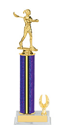 Royal Purple Trophy with 1 Eagle Base