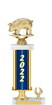 2022 Gold Dated Trophy - 1 Eagle Base - 15-17"