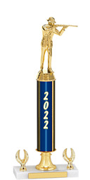 2022 Dated Gold Trophy - 2 Eagle Base - 14-16" 