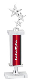 2022 Trophy with Rectangular Column - 14-16"
