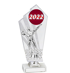 Large 2022 Acrylic Trophy - 11 1/2"