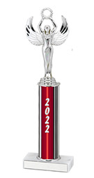 2022 Round Column Trophy - 10-12"