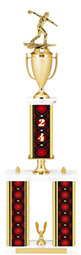 2024 Three Column Dated Gold Trophy - 29-31"