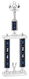 2024 Trophy with Double Column Base - 20-22" 