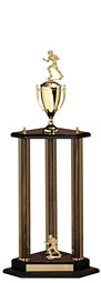 26-35" Triple Column Victory Trophy