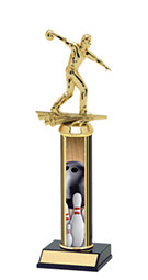 Bowling Trophy - Bowling Figure Trophy
