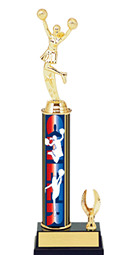Cheer Trophy - 11-13" 1 Eagle Trophy