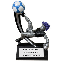 Anime Action Soccer Trophy - Male