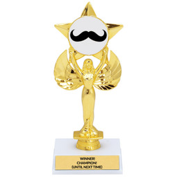 Mustache Trophy | Shining Star Trophy