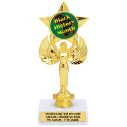 Black History Month Trophy | Shining Star Trophy