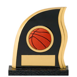 Basketball Trophy - Resin Flame Basketball Trophy