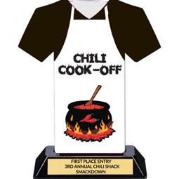 Chili Cook-Off Contest Trophy - 7 inches
