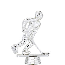 Ice Hockey Male Silver Trophy Figure